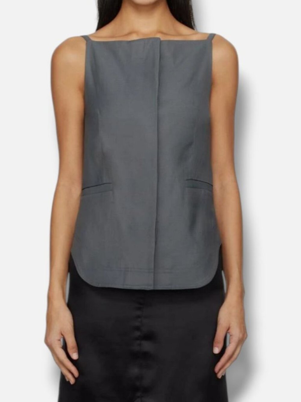 Loulou Studio Women's Gray Gray Mihant Camisole Top Size XS